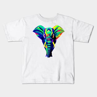 Elephant Couleurs 03 Kids T-Shirt